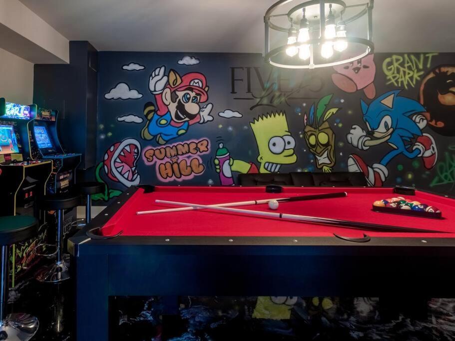 Five75Lux Atl King Bed & Game Room Downtown アトランタ エクステリア 写真